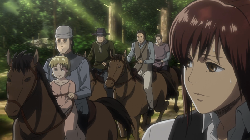 Illustration for article titled Attack on Titan Season 2 - "I'm Home" - Episode 27 Impressions